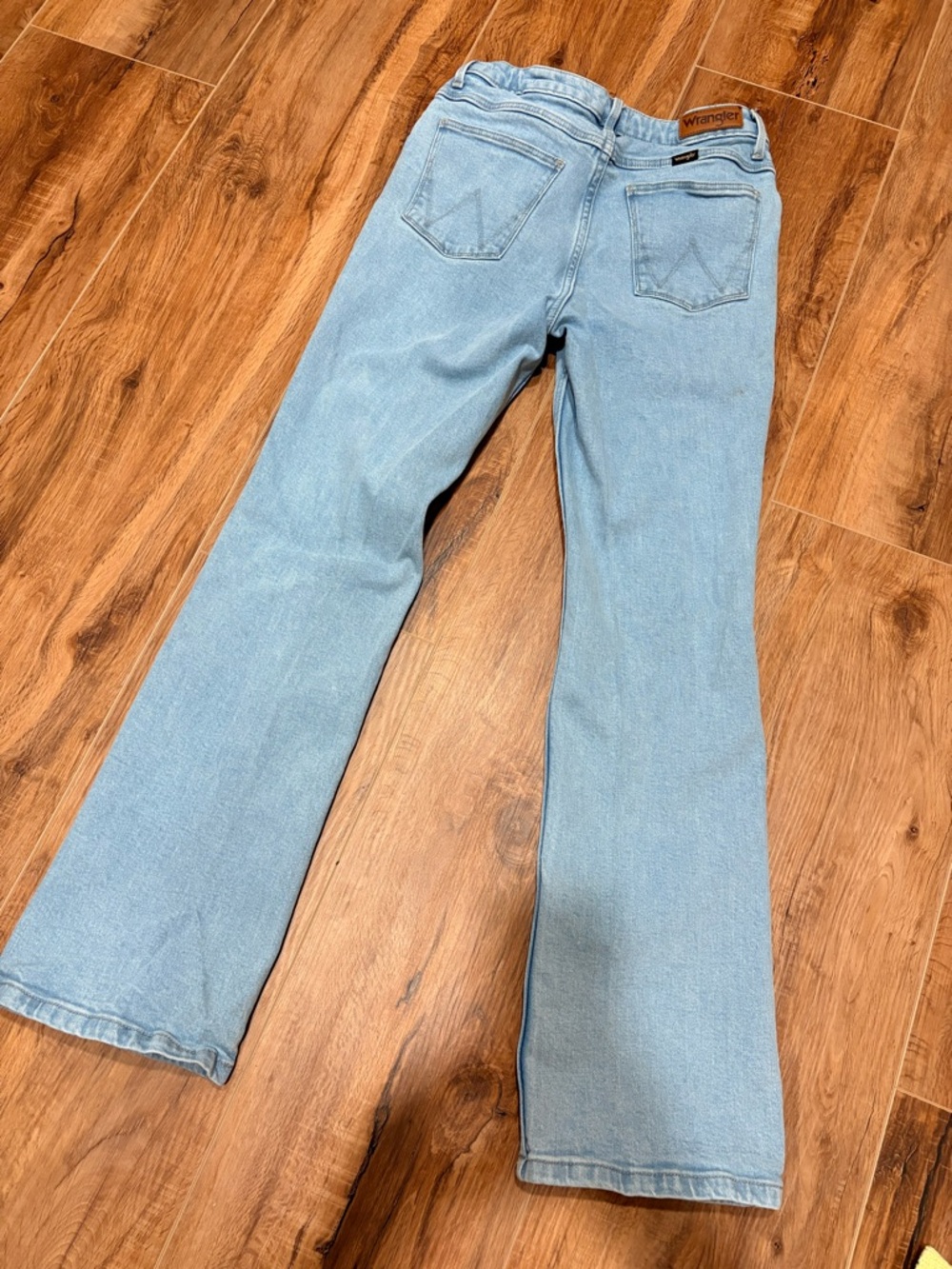 Wrangler Light Blue Flare Jeans - Classic Five-Pocket Style